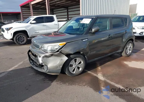 2016 Kia Soul из США, поврежденный, VIN KNDJN2A21G7375429